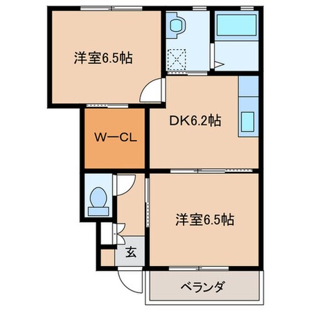 シャルマンの物件間取画像